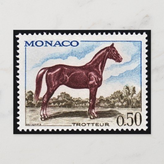 ヴィンテージ刻印はがき ポストカード (正面)