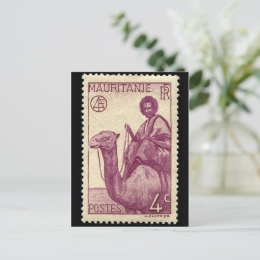 ヴィンテージ刻印はがき ポストカード (スタンド正面)