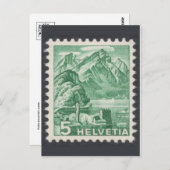 ヴィンテージ刻印はがき ポストカード (正面/裏面)