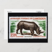 ヴィンテージ刻印はがき ポストカード (正面/裏面)