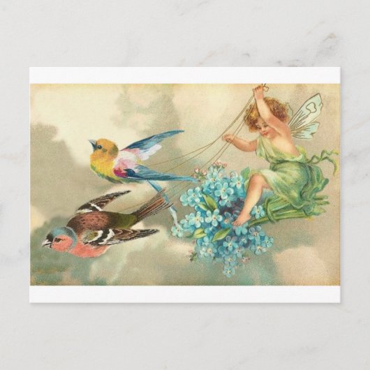 ヴィンテージ前兆 ポストカード (正面)