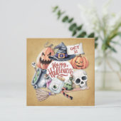 ヴィンテージ前立腺性ハローウィンパーティ | 招待状 (スタンド正面)