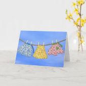 ヴィンテージ前貸しノートカード カード (黄色い花)