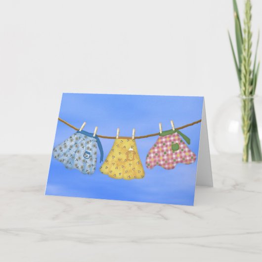 ヴィンテージ前貸しノートカード カード (正面)