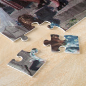 ヴィンテージ剤、ナース付生まれたばかりのベビー乳児 ジグソーパズル (側面)