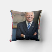 ヴィンテージ副社長ジョーバイデン氏ポートレート クッション (裏面)