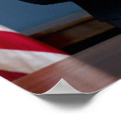 ヴィンテージ副社長ジョーバイデン氏ポートレート ポスター (角)