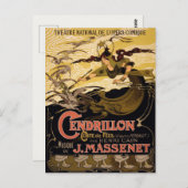 ヴィンテージ劇場ポスター付き葉書 ポストカード (正面/裏面)