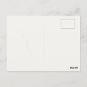 ヴィンテージ劇場ポスター付き葉書 ポストカード (裏面)