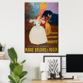 ヴィンテージ劇場/パフォーマンス広告 ポスター (ホームオフィス)