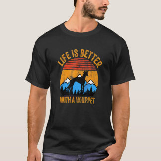 ヴィンテージ加工 Whippet Tシャツ
