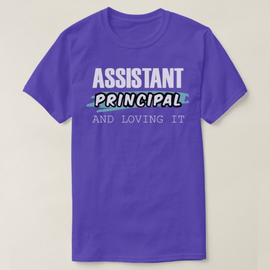 ヴィンテージ助手とIt学校P Tシャツ (デザイン正面)