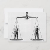 ヴィンテージ労働対管理はかりで測、司法 (正面)