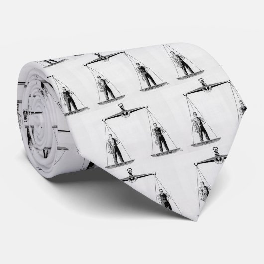 ヴィンテージ労働対管理はかりで測、司法 ネクタイ (ロール)