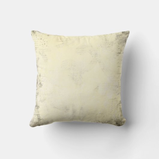 ヴィンテージ動揺してで白いBohoは上がりました クッション (裏面)