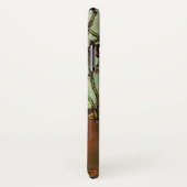 ヴィンテージ動揺してのハートツリー付き錫の花瓶 Case-Mate iPhoneケース (裏面/右)