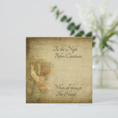 ヴィンテージ動揺してはクリスマスの前の夜 カード (スタンド正面)