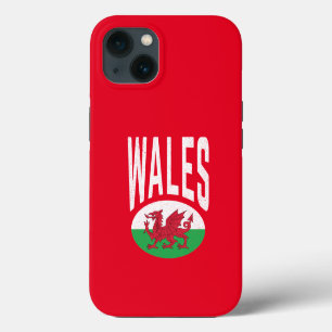 ヴィンテージ動揺してウェールズCymraeg Cymru誇りを持った Welsh iPhone 13ケース