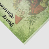 ヴィンテージ動揺してサンタクロースエバーグリーンブリューズ 薄葉紙 (詳細)