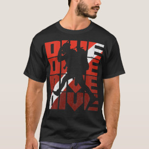 ヴィンテージ動揺してスキューバダイビングダイブ Tシャツ