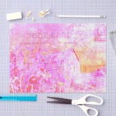 ヴィンテージ動揺してスクリプト紫の国素朴 薄葉紙 (クラフト)