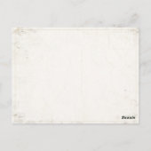 ヴィンテージ動揺してテキサス州国旗 ポストカード (裏面)