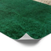 ヴィンテージ動揺して国旗 ポスター (角)