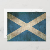 ヴィンテージ動揺して国旗 ポストカード (正面/裏面)