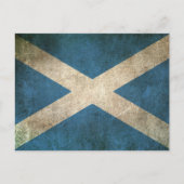 ヴィンテージ動揺して国旗 ポストカード (正面)