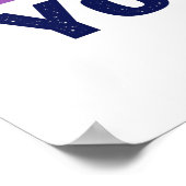 ヴィンテージ動揺して恋しく思引用文 ポスター (角)