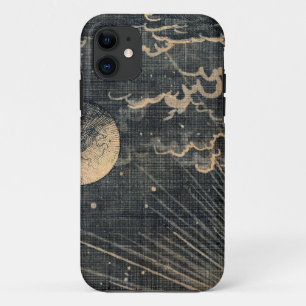 ヴィンテージ動揺して日月日月夜空 iPhone 11 ケース