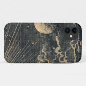 ヴィンテージ動揺して日月日月夜空 Case-Mate iPhoneケース (裏面(横))