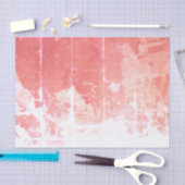 ヴィンテージ動揺して淡ピンクデコップラフト 薄葉紙 (クラフト)