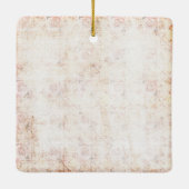 ヴィンテージ動揺して詩歌バイブル聖句 セラミックオーナメント (裏面)