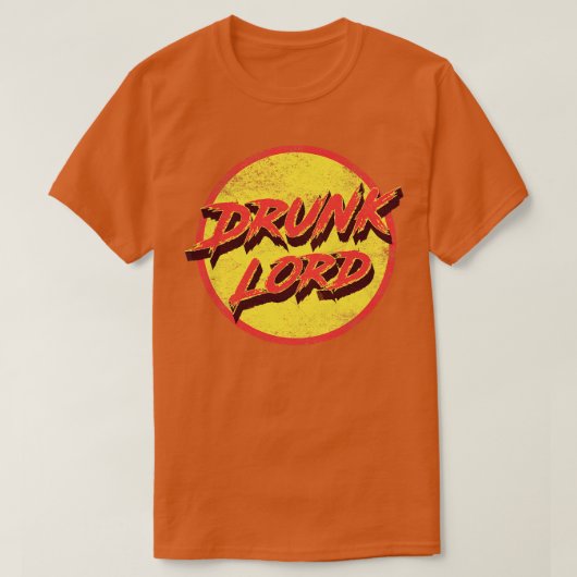 ヴィンテージ動揺して飲主 Tシャツ (デザイン正面)