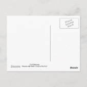 ヴィンテージ動機 – バイオリンと仙人 ポストカード (裏面)