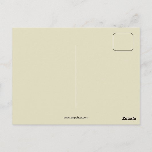 ヴィンテージ動物イラストレーションコンサルティングthe Oracle ポストカード (裏面)