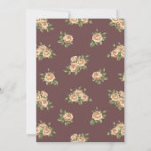 ヴィンテージ動物ストーリーブック1歳の誕生日 招待状 (裏面)