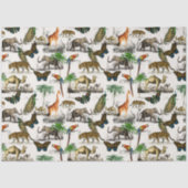 ヴィンテージ動物バイドルビニー 薄葉紙 (正面)