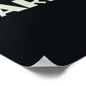 ヴィンテージ動物園とバーゼルホッキョクグマ ポスター (角)