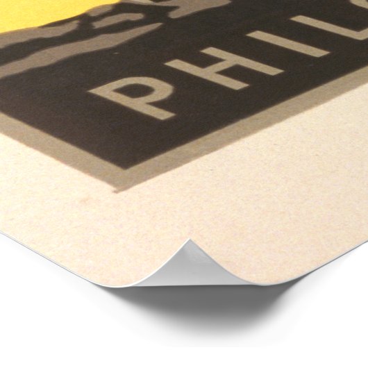 ヴィンテージ動物園を訪れる – フィラデルフィアのポスター ポスター (角)