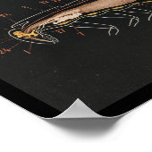 ヴィンテージ動物園プリントゴキブリ ポスター (角)