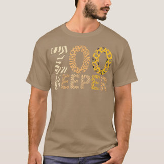 ヴィンテージ動物園飼育員+サファリ+動物 Tシャツ