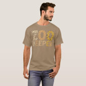 ヴィンテージ動物園飼育員+サファリ+動物 Tシャツ (正面フル)