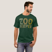 ヴィンテージ動物園飼育員+サファリ+動物 Tシャツ (正面フル)