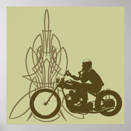 ヴィンテージ勝利の乗馬 ポスター (正面)