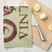 ヴィンテージ勝利 キッチンタオル (四つ折り)