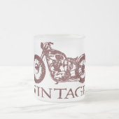 ヴィンテージ勝利 フロストグラスマグカップ (中央)