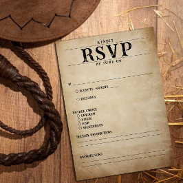 ヴィンテージ募集ポスタ結婚ーの親切なRSVP 出欠カード