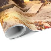 ヴィンテージ包装紙 ラッピングペーパー (ロールコーナー)